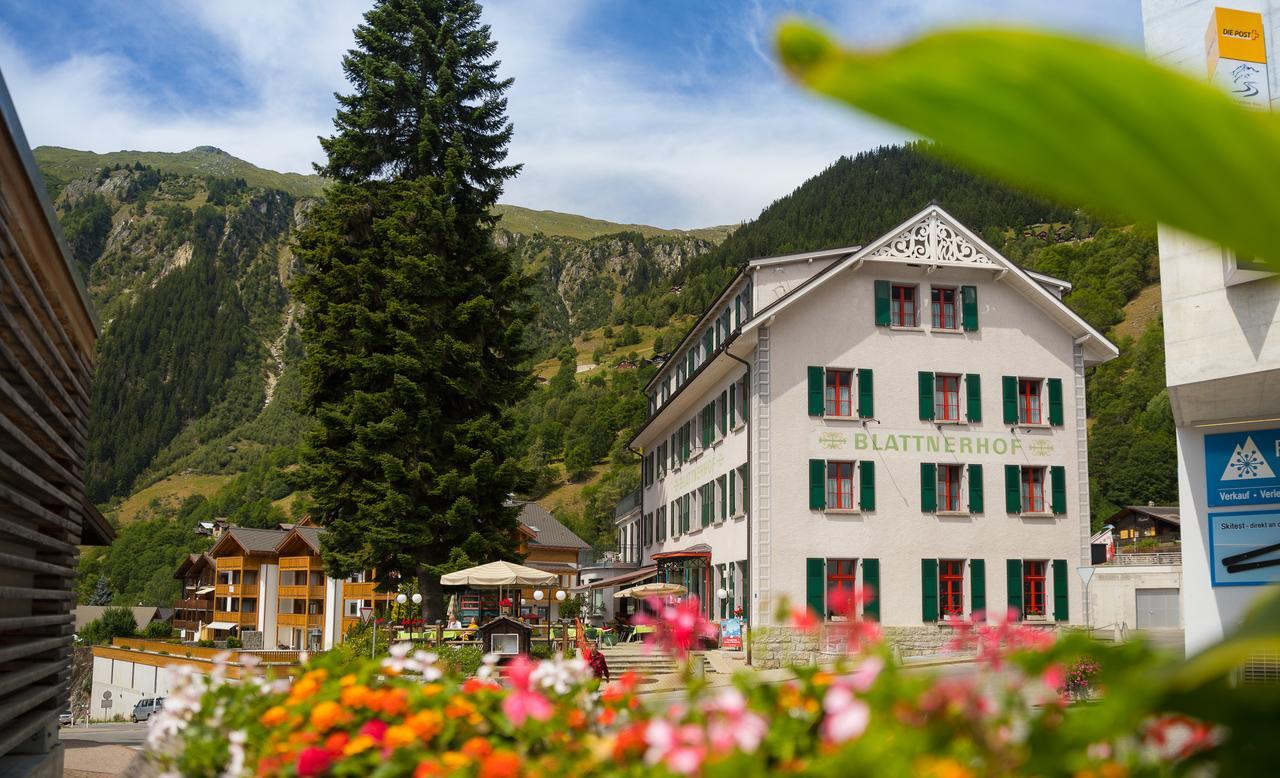 Hotel Blattnerhof Blatten bei Naters Luaran gambar