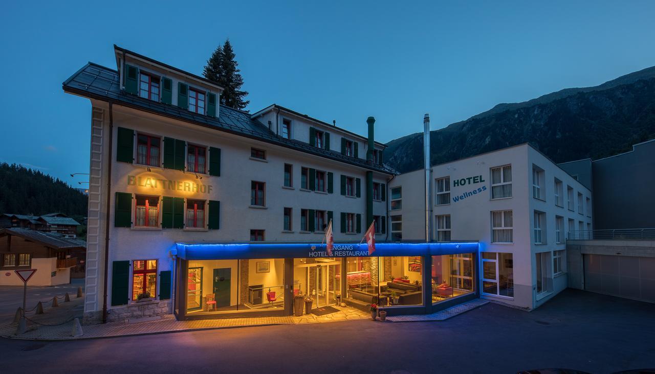 Hotel Blattnerhof Blatten bei Naters Luaran gambar